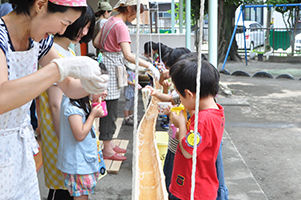 Photo：流しそうめん